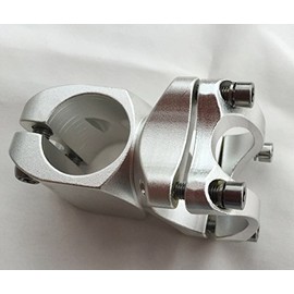 Beautiful Aluminium Stem, 32 mm Length, 31.8 mm, 7°, for Fixie / Single Speed (Silver)