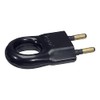 Legrand Plug No Earth 6 Amp with Ring One Size