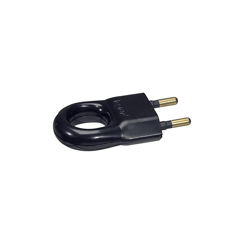 Legrand Plug No Earth 6 Amp with Ring One Size