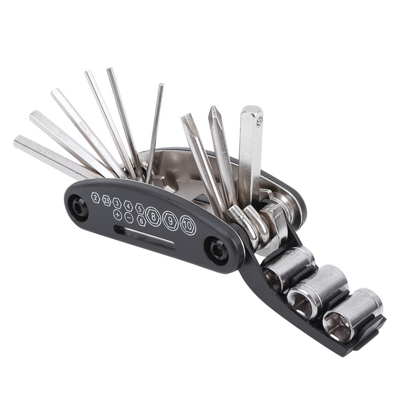 Bike Tools Kits MultiFunction Bike Tire Repairing Tool Essential Cycling