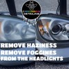 Mas Chingon Headlight Restoration Protect & Restore Clarity yellow, foggy,