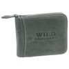 WILD THINGS ONLY !!! Men's Genuine Leather Wallet with All-Round