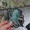 Patches for Backpacks,Octopus Patches Embroidered Tactical Patches, Military Style Hook