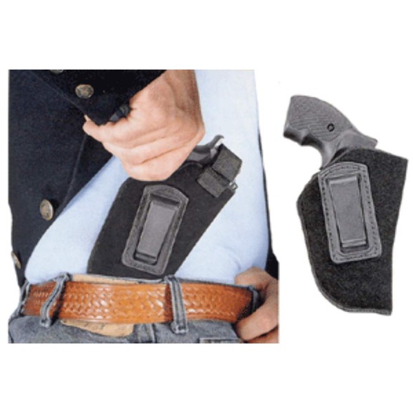 Uncle Mike's Open Style Inside-The-Pant Holster Black RH Size 1
