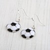 BNQL Soccer Dangle Earrings Soccer Gifts for Her Soccer Lover