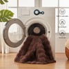 Luciphia Waterproof Pet Blanket Faux Fur Throw Blankets for Large