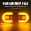 Bike Tail Light with Turn Signals USB Rechargeable Wireless Remote