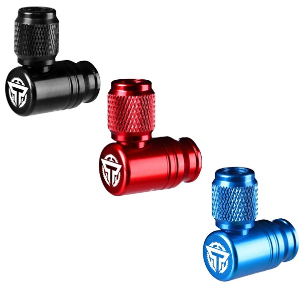 Turbulent CO2 Bike Tire Inflator Set - Presta and Schrader