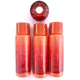 Shiseido Lot of 4 Shiseido Samples Lot (Emulsion I & II,Cream, Cleansing Oil),Sample Size