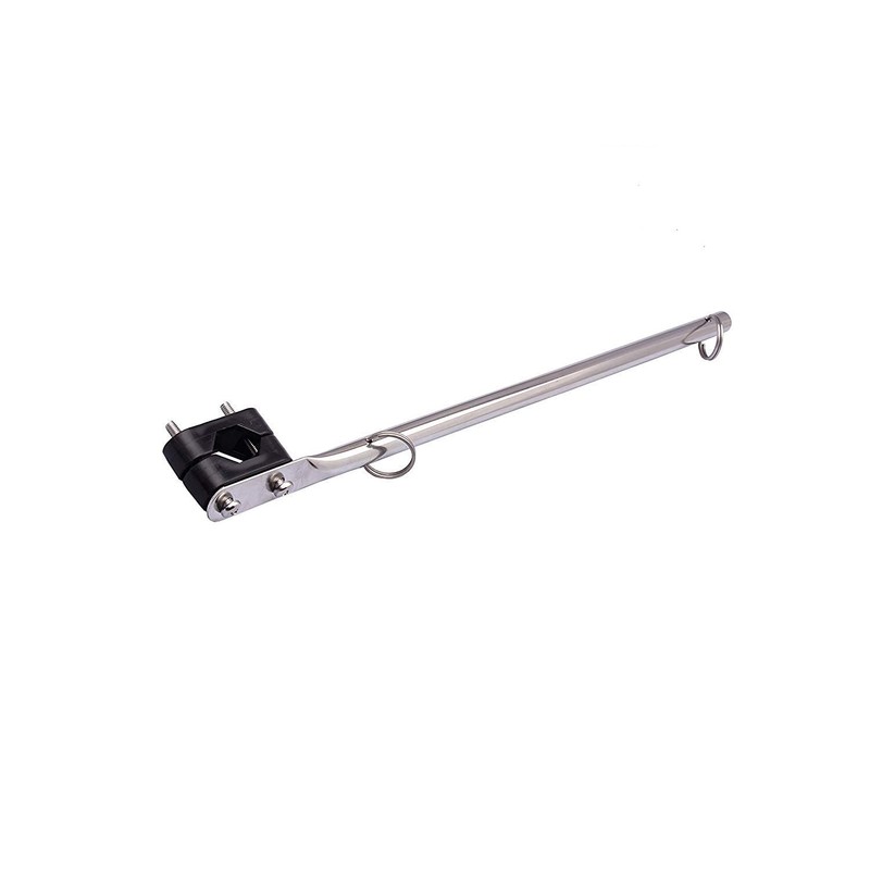2 PCS Stainless Steel Rail Mount Boat Pulpit Staff, boat