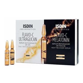 Isdinceutics Flavo-c Dia/noche Ultraglican Melatonina 20 Amp