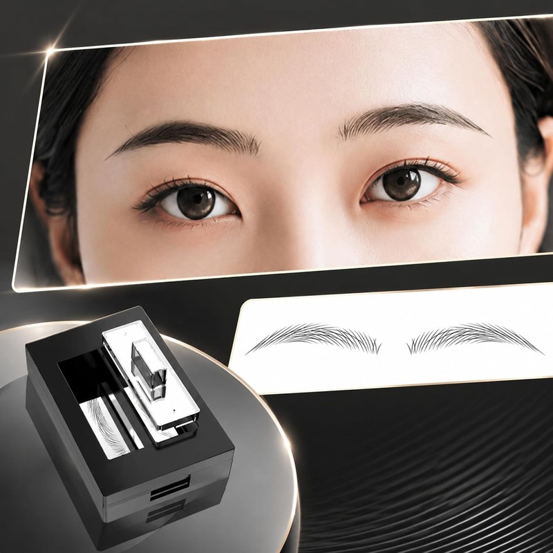 Kit de sellos para cejas a prueba de agua, sello