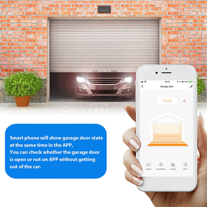 WiFi Switch Intelligent Garage Door Opener Controller for SmartLife APP