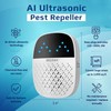 Advanced AI Ultrasonic Pest Repeller: Indoor Ultrasonic Repellent for Mouse,