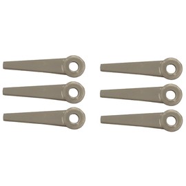 RAParts Six (6) New 4111 007 1001 Trimmer Blades Fits Stihl PolyCut 20-3 Head Trimmers 41110071001