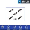 Turn Button Thumb Catch Latch 38mm Antique Black Cupboard Cabinet