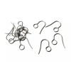 Unbranded 50 pcs 304 Stainless Steel Earring Hooks – 19mm