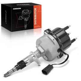 A-Premium Ignition Distributor with Cap and Rotor Compatible with Jeep Wrangler 1994-1995/1977, Cherokee 1994-1997, TJ 1997 & Dodge Dakota 1997, 2.5L