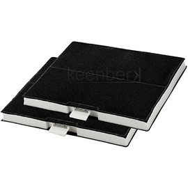 Active Filter for Cooker Hood - Replacement Activated Carbon Filter for Siemens Models LZ53250, LZ53251, LZ53650 - Economy Set of 2