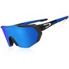 Queshark Cycling Glasses, TR90 Frame & UV400 Protection, Running Sunglasses
