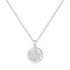 Philip Jones Sterling Silver St Christopher Necklace