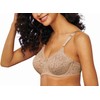 Bali Women's N Smooth Stretch Lace Underwire Bra Df3432, Nude,