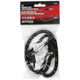 Erickson 07038 24" Stretch Cord with Carabiner Hooks