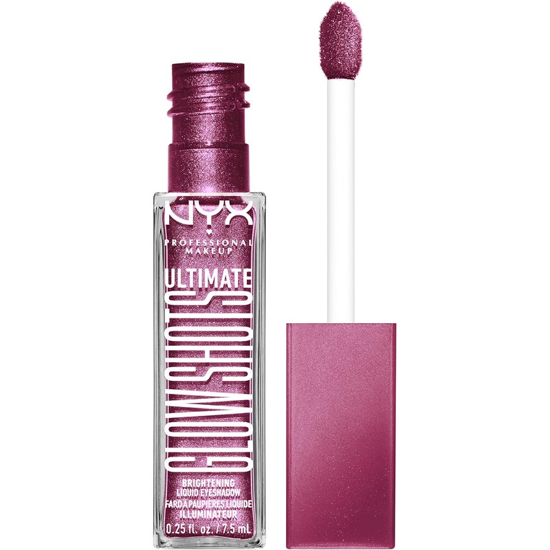 NYX Professional Makeup, Glow Shots, Sombra de ojos liquida, Grapefruit