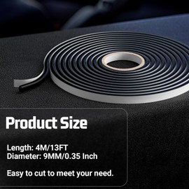 ZXMT Butyl Sealant Tape, PROMOTOR Sealants Butyl Rubber Tape for Installing Car Part, Windows, Doors and Windshield etc.