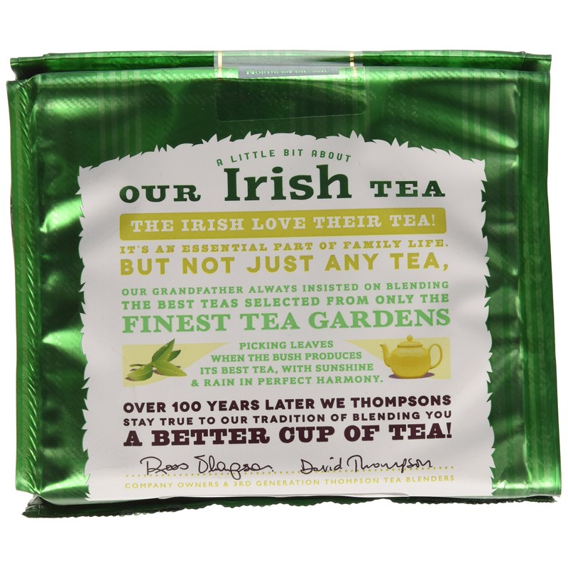 Thompson's Punjana Irish Breakfast 80 teabags (8.82oz) x 1 pack