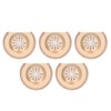 5Pcs Oscillating Saw Blade Semicircle 64mm Multitool Blade Carbide for