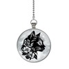 Gotham Decor Moon Flower Cat Glow in The Dark Ceiling