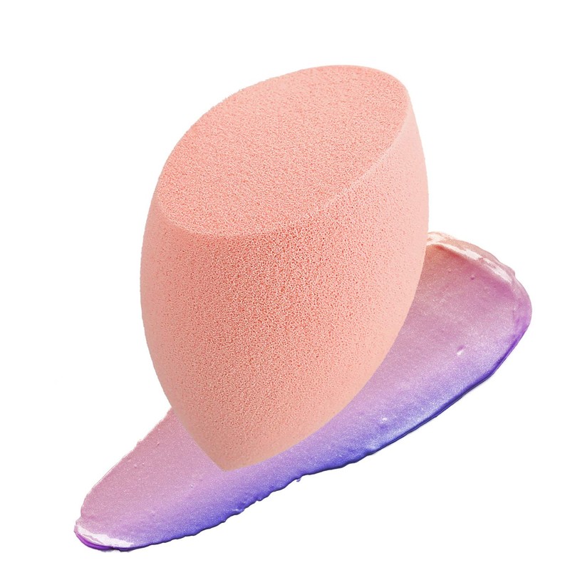 T4B ILU Olive Cut Shaped Makeup Sponge (Orange)