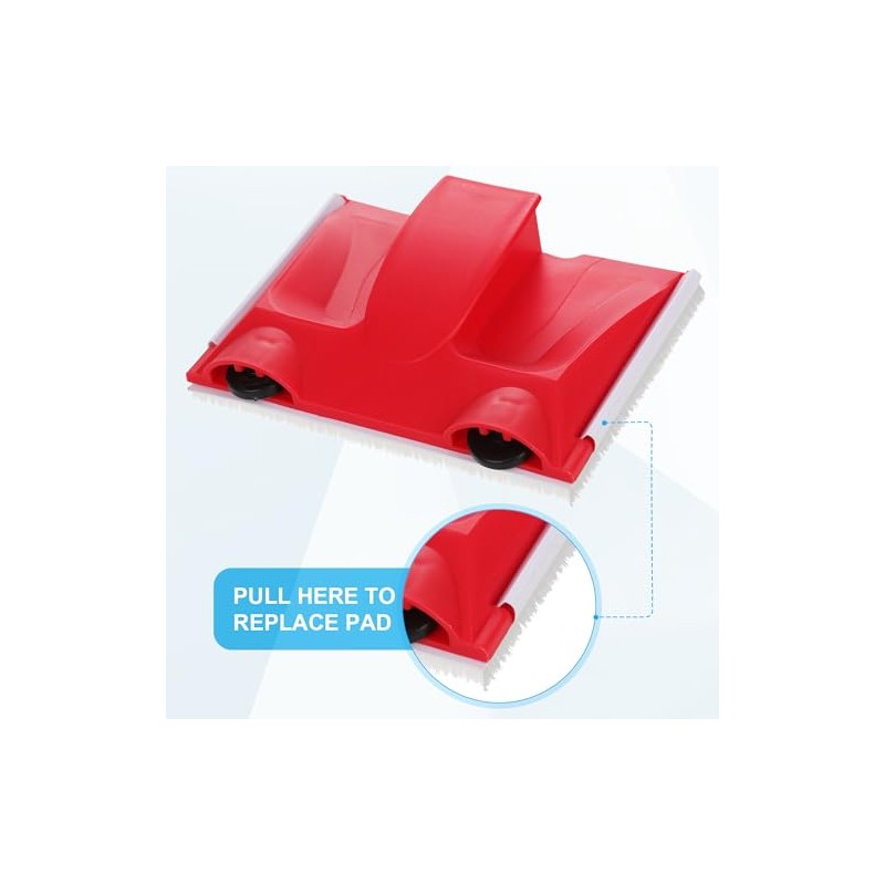 Paint Edger Trimmer with 2pcs Replacement Pad Refills, Edge Painting