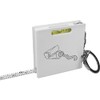Azeeda 'Toothpaste' Keyring Tape Measure/Spirit Level Tool (KM00031180)