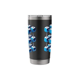 Blockchain Technology Cryptocurrency Day Trader Crypto Stainless Steel Insulated Tumbler