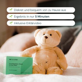 HomeVital Fertility Test for Men for Home - Test for Children - Test to Check Quality & Pregnancy - Fertility Test - Medical Tests