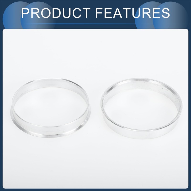 INFINAUTO Hub Centric Ring 54.1mm Inner to 56.1mm OD Car