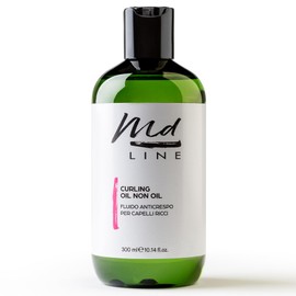 Md LINE Serum für Locken ohne Öl ist ein Lockenserum für perfekte Locken und für perfekte Locken – Professionelles, natürliches Anti-Frizz-Produkt, sanft und parfümiert, belebt die Form der Haare