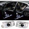 DISYEE 2pcs HD Laser Logo Light Door Welcome Light Door