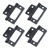 2in Small Butt Hinge Non Mortise Bifold Iron Hinge for