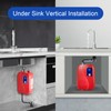TITIDU Electric Tankless Water Heater, Portable On Demand Instant Hot