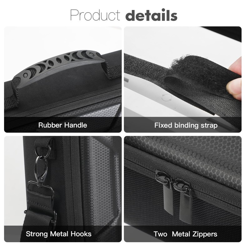 MRINCA Starlink Mini Case, Waterproof Hard Shell EVA Travel Carrying