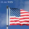 FLAG WIN Aluminum Alloy Flagpole Ring Set with Bearings 2