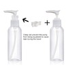 5 Pack Travel Bottles Pump Bottles Dispenser 3.4oz/100ml Plastic Lotion