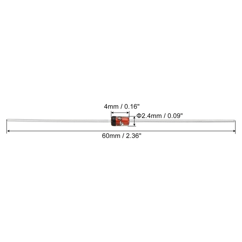 PATIKIL Zener Diodes 20 Pcs 1W Zener Diodes Assortment 4.7V