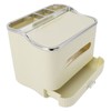 Tissue Box Organizer Multifunctional PP Plastic Space Saving Portable for