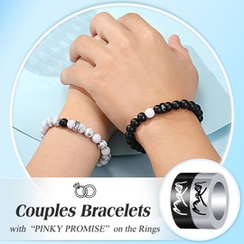 UNGENT THEM Valentines Day Gifts for Her Girlfriend Gift Ideas Bracelet Unique Cute Things Anniversary Romantic I Love You Christmas Birthday Gifts for Her Fiance Women My Girlfriends