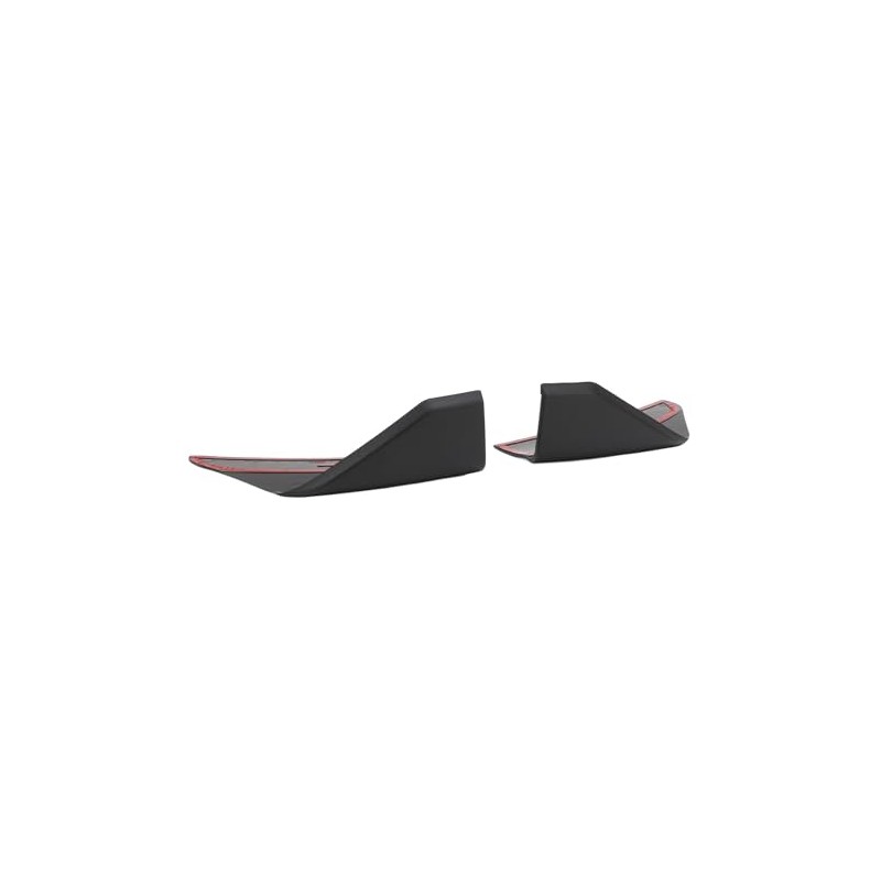 Front Bumper Lip ABS Corner Spoiler Winglet 1 Pair Left