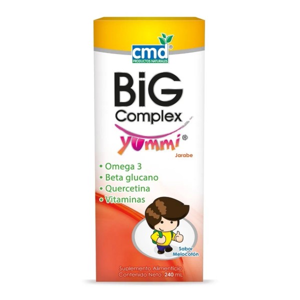 Big Complex Yummi / Omega 3, Beta-glucano Jarabe C/240ml Cmd